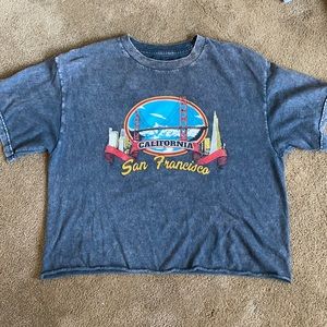 Brandy Melville, grey,San Francisco shirt!